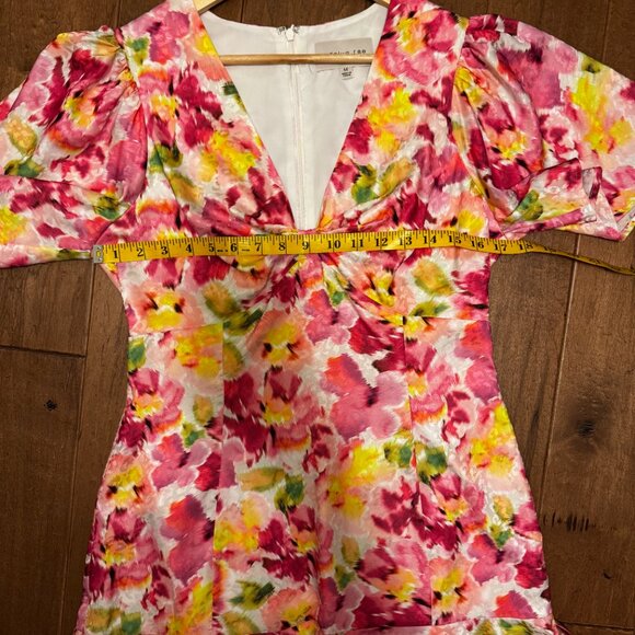 Adelyn Rae Bright Floral Mini Dress | Size Medium | EUC | - Picture 8 of 10